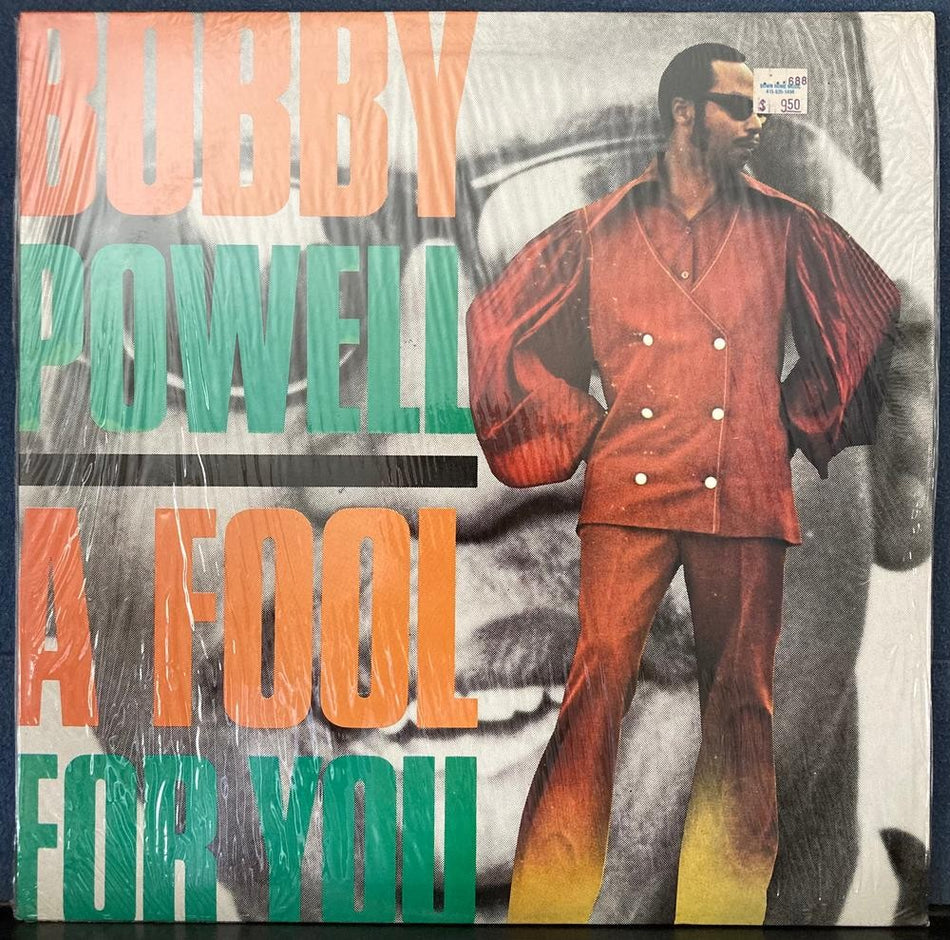 BOBBY POWELL A FOOL FOR YOU~SEALED 1988 CHARLY R&B UK COMPILATION LP~CRB 1185
