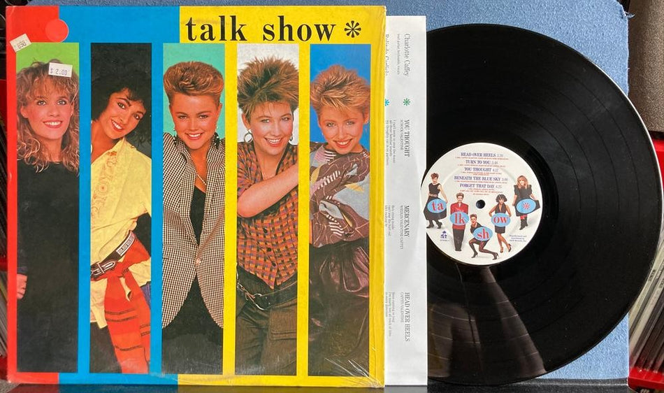 GO GO'S TALK SHOW~VG++ 1984 AMEX QUIEX AUDIOPHILE LP w/SHRINK~INNER SLV~POP ROCK