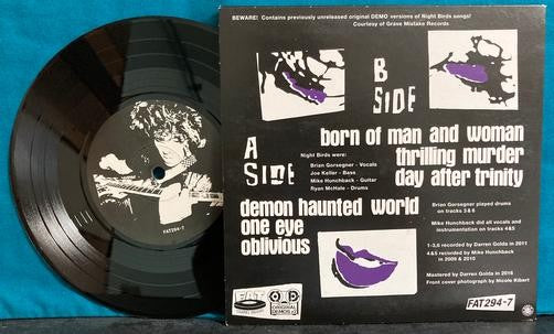 NIGHT BIRDS~WHO KILLED MIKE HUNCHBACK?~NM- 2016 FAT WRECK 7' 45 RPM LMTD /1,500