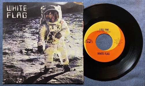 WHITE FLAG~I FEEL FINE /OVER NOW~NM 1994 LE 7" PICTURE SLEEVE SNGL~GASATANKA BOX