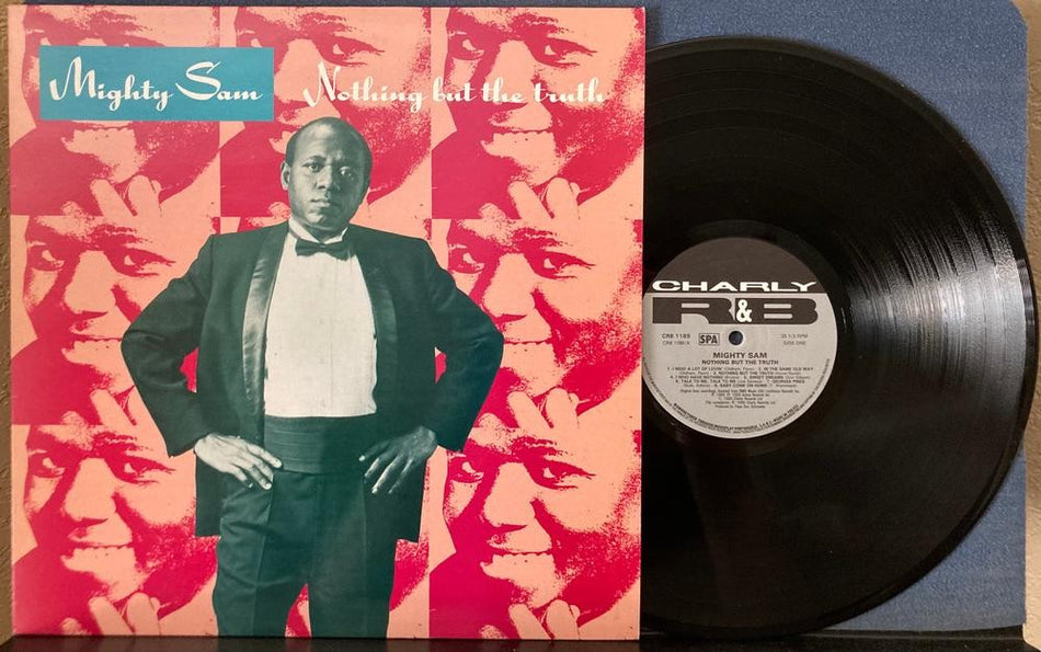 MIGHTY SAM NOTHING BUT THE TRUTH~NM 1988 CHARLY UK COMPILATION LP~CRB 1189~SOUL