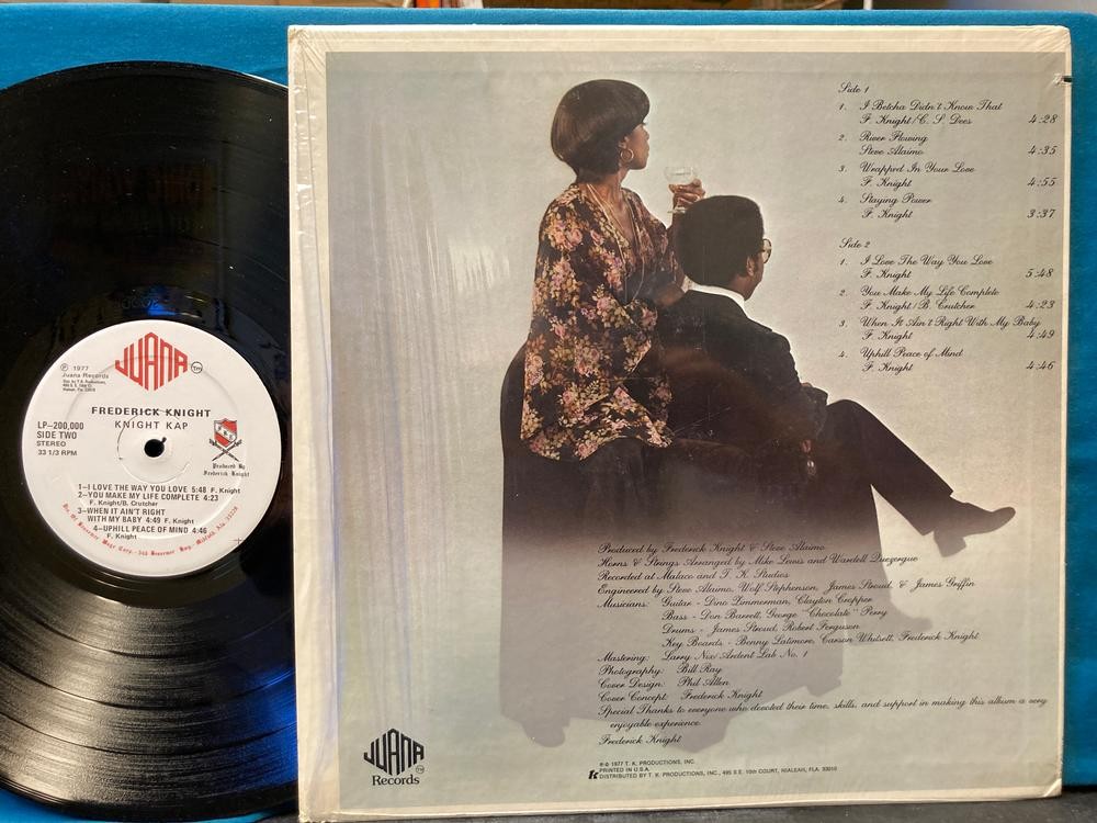 FREDERICK KNIGHT~KNIGHT KAP~NM-/NM- ORIG 1977 SOUL/ FUNK/ R+B LP~JUANA 200000