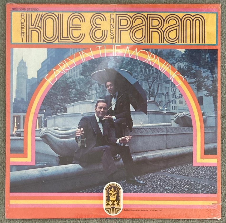KOLE &  PARAM EARLY IN THE MORNING~SEALED ORIG 1970 BUDDAH LP~ROBERT~ERNEST~ROCK
