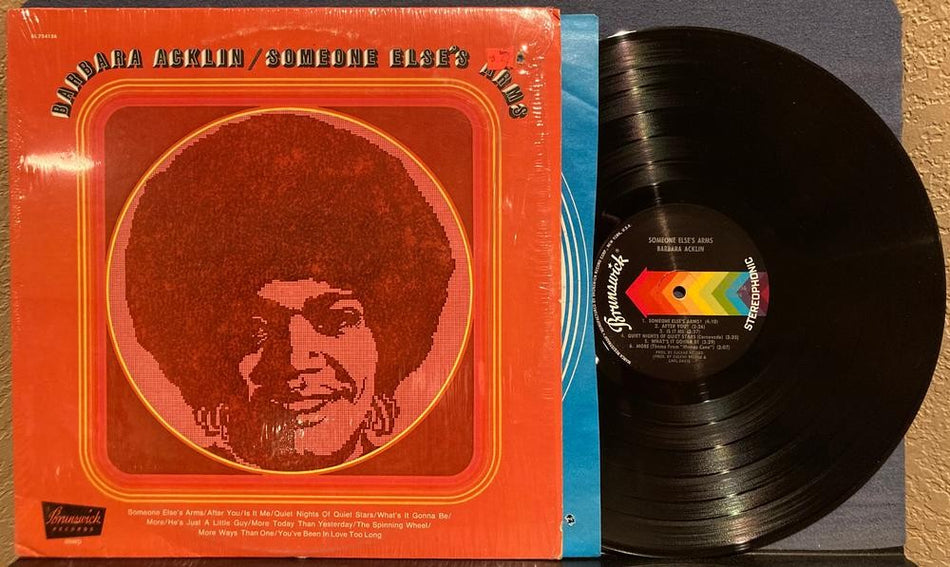 BARBARA ACKLIN SOMEONE ELSE'S ARMS~NM ORIG 1972 BRUNSWICK 1st PRESS LP w/SHRINK