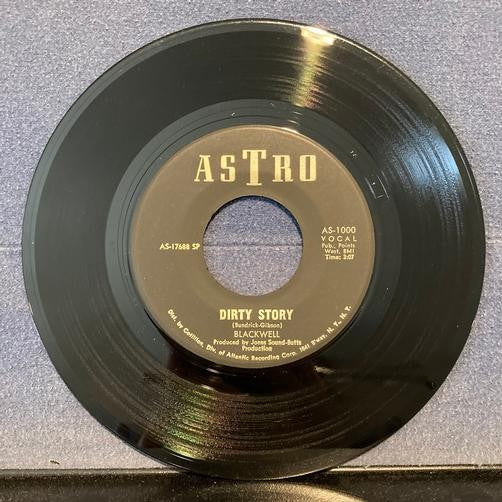 BLACKWELL~WONDERFUL / DIRTY STORY~NM- 1969 ASTRO 7" 45 RPM SINGLE~TEXAS PSYCH