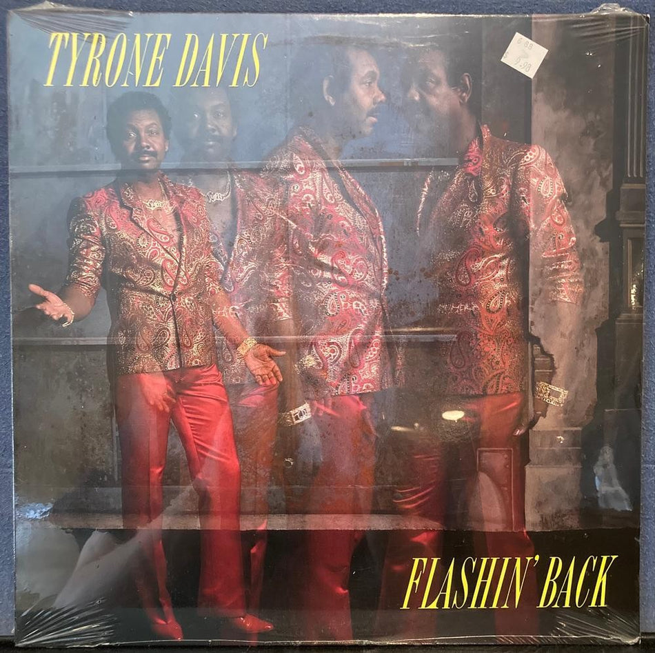 TYRONE DAVIS FLASHIN' BACK~SEALED ORIG 1988 FUTURE RECORDS VINYL LP~SOUL~FUNK
