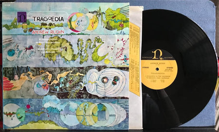ANDREW RUDIN TRAGOEDIA~NM- 1968 NONESUCH FIRST PRESS LP~MODERN CLASSICAL~SYNTH