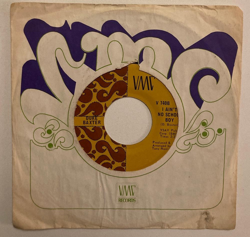 DUKE BAXTER EVERYBODY KNOWS MATILDA/ I AIN'T...NM-1969 FUNK SOUL VMC 45 w/SLEEVE