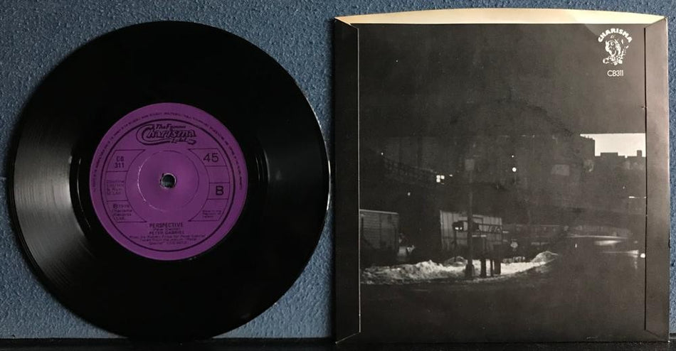 PETER GABRIEL~D.I.Y.~PERSPECTIVE~NM 1978 CHARISMA UK/IRELAND 7-INCH PIC SLV~ROCK