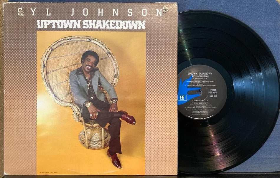 SYL JOHNSON UPTOWN SHAKEDOWN~ORIG 1979 HI RECORDS FIRST PRESS LP~TML~FUNK~SOUL