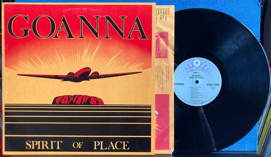 GOANNA SPIRIT OF PLACE~ORIG 1982 ATCO LP w/INNER SLEEVE~SOFT ROCK~ALTERNATIVE