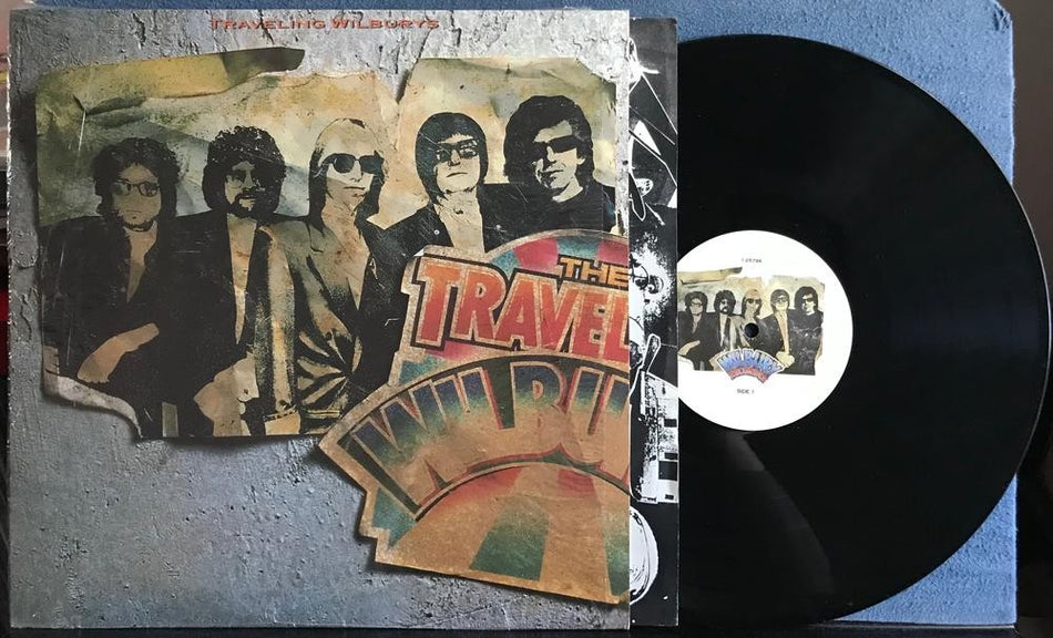 TRAVELING WILBURYS VOLUME ONE~NM- 1988 SRC FUTURE DISC LP w/SHRINK~INNER~PETTY