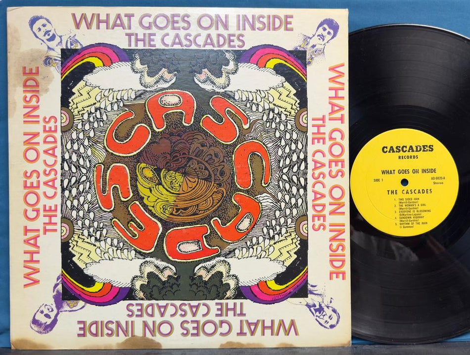 CASCADES WHAT GOES ON INSIDE~SIGNED x4 ORIG 1968 PSYCH LP~BLOSSOM AD 6820