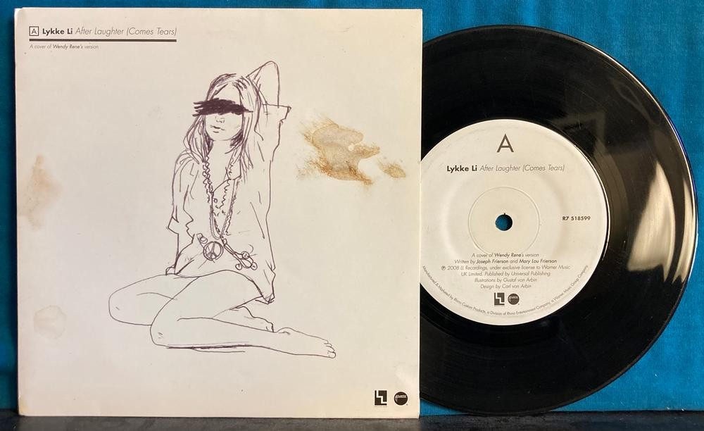 LYKKE LI / EL PERRO DEL MAR~AFTER LAUGHTER/AT YOUR BEST YOU ARE LOVE~RSD 2009 7'