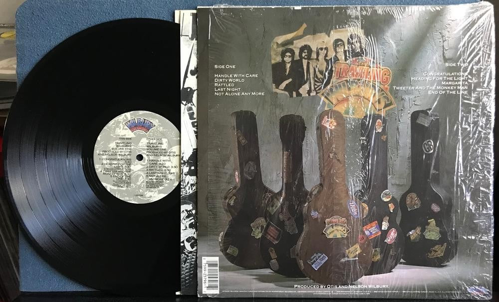 TRAVELING WILBURYS VOLUME ONE~NM- 1988 SRC FUTURE DISC LP w/SHRINK~INNER~PETTY
