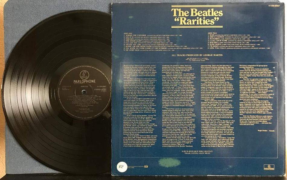 THE BEATLES RARITIES~NM 1979 PARLOPHONE HOLLAND RE LP~LENNON~McCARTNEY~HARRISON