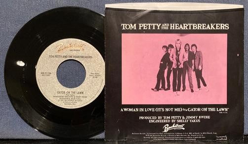 TOM PETTY A WOMAN IN LOVE (ITS NOT ME)~1981 PINCKNEYVILLE 7" 45 RPM PIC SLV SNGL