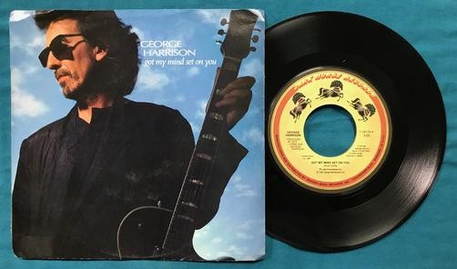 GEORGE HARRISON GOT MY MIND SET / LAY HIS HEAD~NM QUIEX AUDIOPHILE 7' 45 PIC SLV