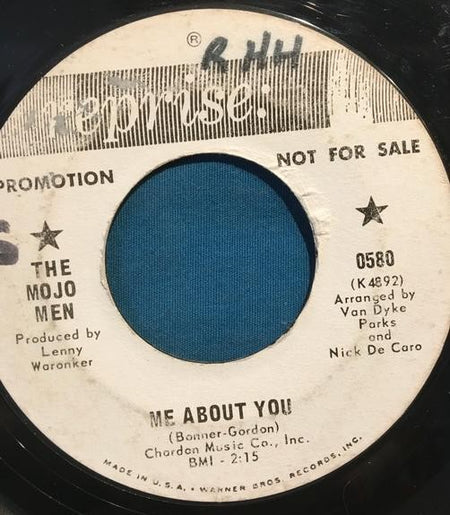 THE MOJO MEN~Me About You / When You're In Love~ORIG 1967 POP PSYCH PROMO 7" 45