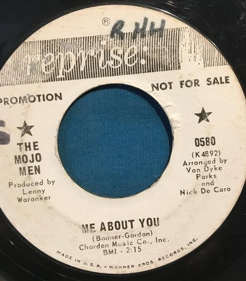 THE MOJO MEN~Me About You / When You're In Love~ORIG 1967 POP PSYCH PROMO 7" 45