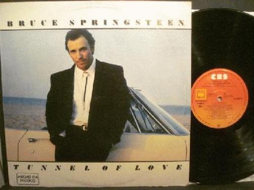 BRUCE SPRINGSTEEN TUNNEL OF LOVE ORIG MEXICO LP~SPANISH TITLES~CBS 460270 RARE