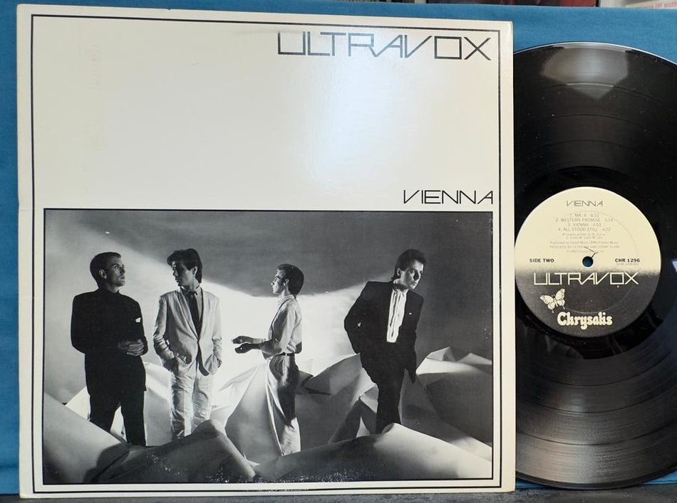 ULTRAVOX VIENNA~VG++ 1980 CHRYSALIS U.S. 1st PRESS LP w/INNER~NEW WAVE~SYNTH-POP