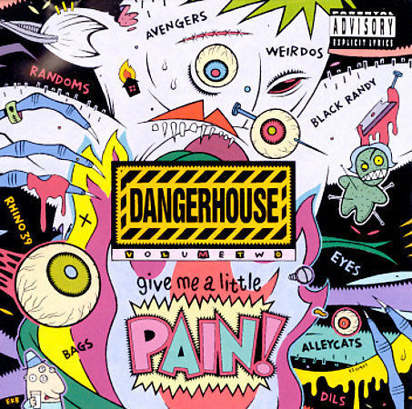 DANGERHOUSE VOLUME TWO~GIVE ME A LITTLE PAIN!~NM 1992 FRONTIER CD~2~VARIOUS~PUNK