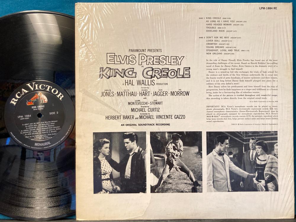 Planetary Sounds - Presley, Elvis - King Creole (Shrink, Photo)
