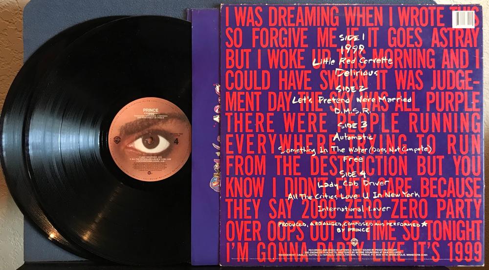 その他 2LP Prince 1999 P56178 WARNER BROS /00500 Prince - 1999(180g Limited Edition Purple Vinyl 2LP), Warner